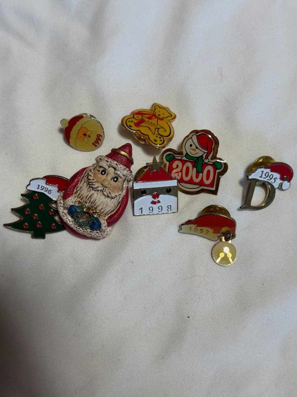 Various Christmas Pins
